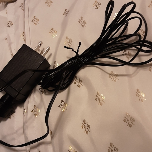 NEW Silver Glitter Star Christmas Tree Topper w/LED rotating pattern lights - Picture 9 of 11